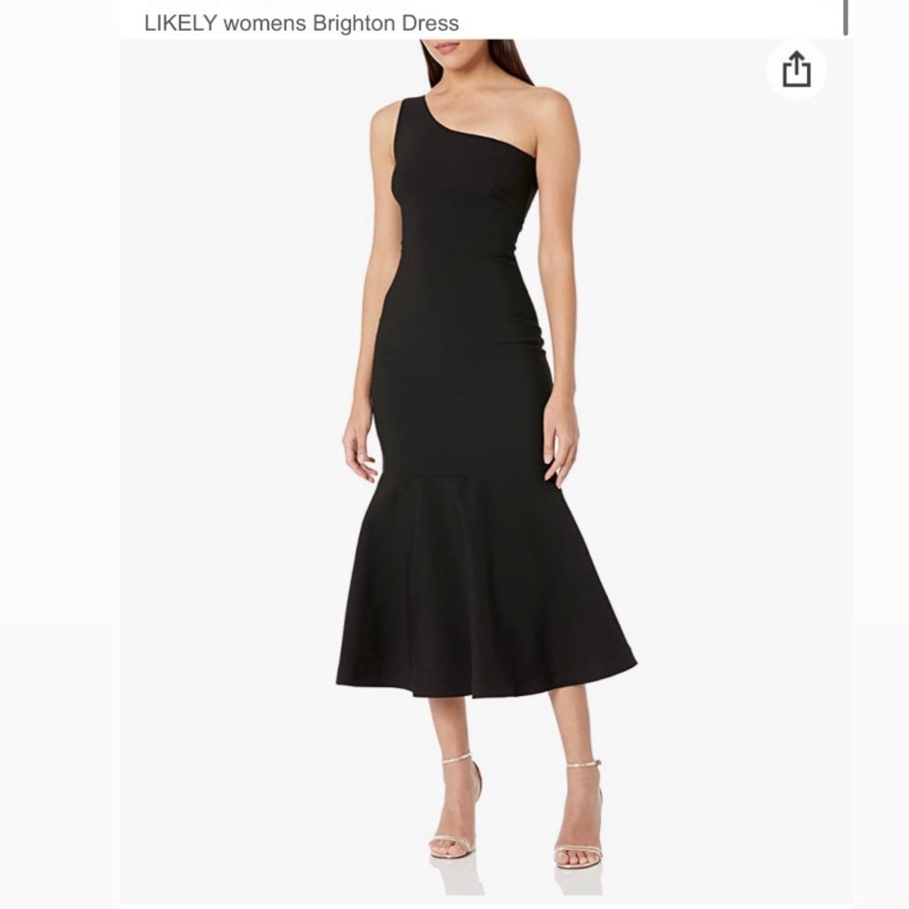 LIKELY Black Brighton Dress